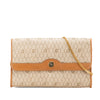 Dior Honeycomb Coated Canvas Chain Shoulder Bag Secondhand