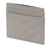 Saint Laurent Chevron Grain De Poudre Cassandre Card Holder Secondhand