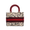 Dior DiorAmour Medium Embroidered Canvas Graffiti Lady D Lite Secondhand