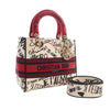 Dior DiorAmour Medium Embroidered Canvas Graffiti Lady D Lite Secondhand