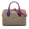 Gucci Limited Edition Small Multicolor GG Supreme Boston Bag Secondhand