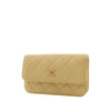 Chanel CC Quilted Lambskin Clutch With Chain Secondhand