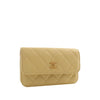 Chanel CC Quilted Lambskin Clutch With Chain Secondhand