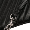 Saint Laurent Quilted Chevron Leather Monogram Document Holder Secondhand