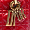 Dior Medium Crinkled Patent Cannage Supple Lady Dior Secondhand