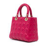 Dior Medium Lambskin Cannage Lady Dior Secondhand