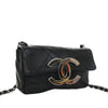 Chanel Oversized CC Calfskin Diamond Stitch Flap Secondhand