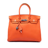 Hermès Clemence Birkin Retourne 35 Secondhand