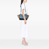 Celine Small Tricolor Leather Trapeze Satchel Secondhand