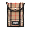 Burberry House Check Canvas Phone Pouch Crossbody Secondhand