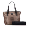 LOEWE Anagram Leather Fusta Tote Secondhand