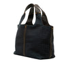 Bottega Veneta Canvas Intrecciato Handbag Secondhand