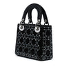 Dior Mini Satin Cannage Strass Crystal Embellished Lady Dior Secondhand