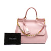 Dolce & Gabbana Small Leather Miss Sicily Satchel Secondhand