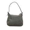 Secondhand Fendi Zucchino Canvas Double Flap Mamma