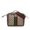 Gucci Small GG Supreme Web Ophidia Satchel Secondhand