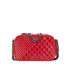 Chanel Small Quilted Glazed Calfskin Coco Boy Camera Bag Secondhand