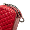 Chanel Small Quilted Glazed Calfskin Coco Boy Camera Bag Secondhand