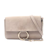 Chloé Small Suede and Calfskin Faye Crossbody Secondhand