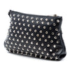 Prada Studded Leather Clutch Secondhand