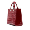Dior Large Patent Cannage Lady Dior Secondhand