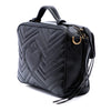 Gucci Small GG Marmont Matelasse Calfskin Top Handle Satchel Secondhand