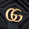 Gucci Small GG Marmont Matelasse Calfskin Top Handle Satchel Secondhand