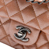 Chanel Mini Rectangular Classic Metallic Caviar Single Flap Secondhand