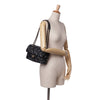 Chanel Medium Quilted Lambskin Pearl Studs Flap Secondhand