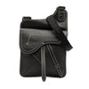 Dior Grained Calfskin Saddle Flat Messenger Bag Secondhand