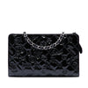 Chanel Quilted Patent Embossed Lucky Symbols Pochette Secondhand
