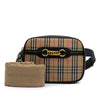 Secondhand Burberry Haymarket Check Canvas 1983 Link Belt Bag