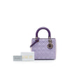 Dior Medium Tricolor Lambskin Cannage Lady Dior Secondhand