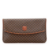 Celine Macadam Coated Canvas Clutch Secondhand