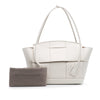 Bottega Veneta Medium Calfskin Maxi Intrecciato Arco Bag Secondhand