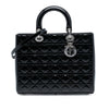 Dior Large Patent Cannage Lady Dior Secondhand