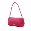 Miu Miu Matelasse Nappa Crystal Chain Satchel Secondhand