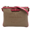 Prada Canvas Canapa Logo Bow Crossbody Secondhand