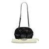 Burberry Small Heritage Grain Check Embossed Leather Orchard Bowling Bag Secondhand