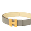 Hermès Box Calf Cadena H Reversible Belt Secondhand