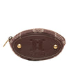 Celine Macadam Denim Oval Coin Pouch Secondhand