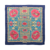 Hermès Carré 90 "LA PRESENTATION" 100% Silk Scarf in Navy Blue Secondhand
