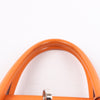 HERMES Birkin 30 Veau Swift Orange Silver Metal Fittings Handbag □J: 2006 Secondhand