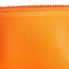 Secondhand HERMES Bolide 35 Taurillon Clemence Handbag in Orange □G:2003