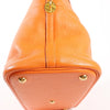 Secondhand HERMES Bolide 35 Taurillon Clemence Handbag in Orange □G:2003