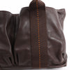 Hermes Caravan Horizontal PM Veau Derma Chocolat Silver Metal Fittings 2Way Handbag Secondhand