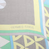 Secondhand Hermès Carré 140 "CHEVAUX DE KARNAK" Silk handkerchief in Gray