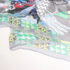 Secondhand Hermès Carré 140 "CHEVAUX DE KARNAK" Silk handkerchief in Gray