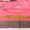 Hermès Carré 140 "Projets Carres au Crayon" Silk handkerchief in Pink Secondhand