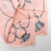 Hermès Carré 70 "Pampa prairie" Silk handkerchief in Pink Secondhand